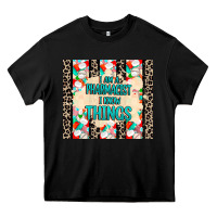 Black i am a pharmacist i know things Heavy Core Tee - MaliasSmallBusiness