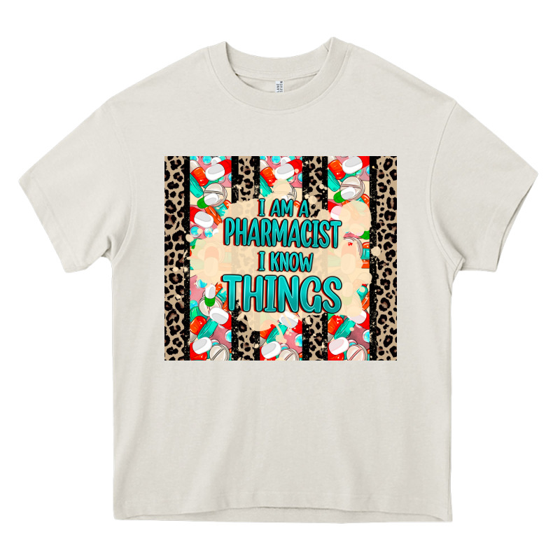 I Am A Pharmacist I Know Things Heavy Core Tee by MaliasSmallBusiness | Teevron