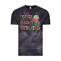 Cloud Black iced coffee because my sarcasm needs to stay hydra Vintage Tee - Jasminsmagicworld