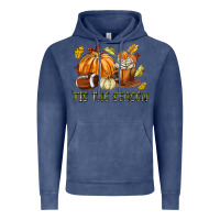 Vintage Denim Tis The Season Fall Vintage Hoodie - texasbilliewilder