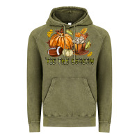 Vintage Olive Tis The Season Fall Vintage Hoodie - texasbilliewilder