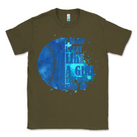 Army Green I Know I Play Like A Girl Try To Keep Up Softball Classic Tee - Bettercallsaul
