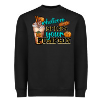 Black whatever spice your pumpkin coffee cup Heavyweight Sweatshirt - FaDigitalArtStudio
