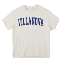 Cream villanova pennsylvania pa vintage athletic sports Heavy Core Tee - tuanDangUi