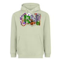 Matcha Halloween RN Registered Nurse Heavyweight Hoodie - LillyAllenDesigns
