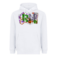 White Halloween RN Registered Nurse Heavyweight Hoodie - LillyAllenDesigns