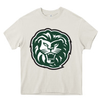 Cream piedmont college lions Heavy Core Tee - tuanDangUi