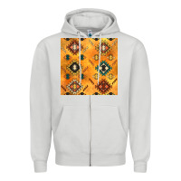 Dove Grey native american aztec seamless pattern 4 Zipper Hoodie - BundleAndBundleShop