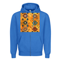 True Royal native american aztec seamless pattern 4 Zipper Hoodie - BundleAndBundleShop