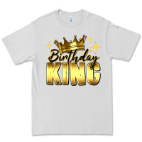 Dove Grey birthday king Premium Tee - RanaPortraitStore