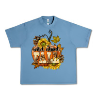 Pebble Blue Wild About Fall Urban Heavy Tee - texasbilliewilder