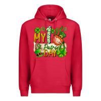 Cardinal my 1'st st patrick's day Premium Hoodie - FaDigitalArtStudio