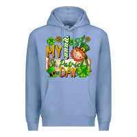Colony Blue my 1'st st patrick's day Premium Hoodie - FaDigitalArtStudio