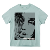 Arona requiem for a dream black transparent Heavy Core Tee - tuanDangUi