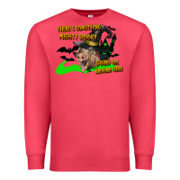 Cardinal there's something mighty going on around here pig Premium Sweatshirt - LillyAllenDesigns