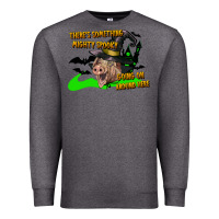Charcoal Heather there's something mighty going on around here pig Premium Sweatshirt - LillyAllenDesigns