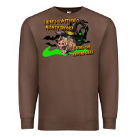 Chestnut there's something mighty going on around here pig Premium Sweatshirt - LillyAllenDesigns