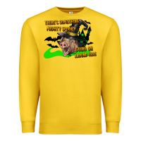 Lemon there's something mighty going on around here pig Premium Sweatshirt - LillyAllenDesigns