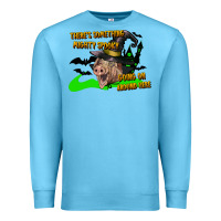 Ocean Blue there's something mighty going on around here pig Premium Sweatshirt - LillyAllenDesigns