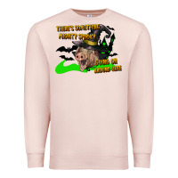 Pale Pink there's something mighty going on around here pig Premium Sweatshirt - LillyAllenDesigns