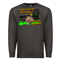 Smoke there's something mighty going on around here pig Premium Sweatshirt - LillyAllenDesigns