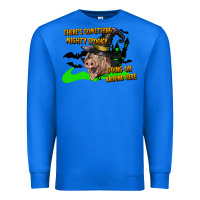 True Royal there's something mighty going on around here pig Premium Sweatshirt - LillyAllenDesigns
