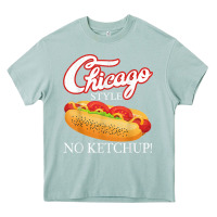 Arona chicago hot dog summer style 4th of july no ketchu Heavy Core Tee - tuanDangUi