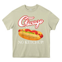 Mossy chicago hot dog summer style 4th of july no ketchu Heavy Core Tee - tuanDangUi