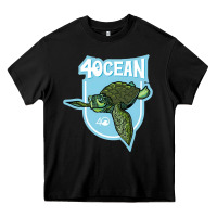 Black 4ocean 7 Heavy Core Tee - tuanDangUi