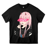 Black uwu Heavy Core Tee - tuanDangUi