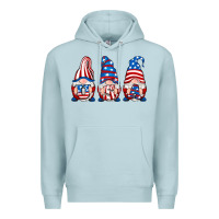 Blue Mist usa fourth of july gnomes Premium Hoodie - RanaPortraitStore