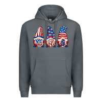 Rock usa fourth of july gnomes Premium Hoodie - RanaPortraitStore
