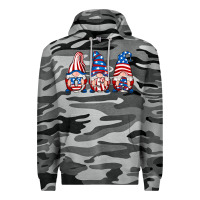 Slate Camo usa fourth of july gnomes Premium Hoodie - RanaPortraitStore