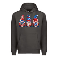 Smoke usa fourth of july gnomes Premium Hoodie - RanaPortraitStore