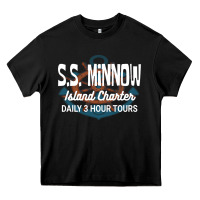 Black s.s. minnow   gilligan's island Heavy Core Tee - tuanDangUi