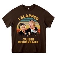 Chocolate Brown vintage steel magnolias i slapped ouiser boudreaux Heavy Core Tee - tuanDangUi