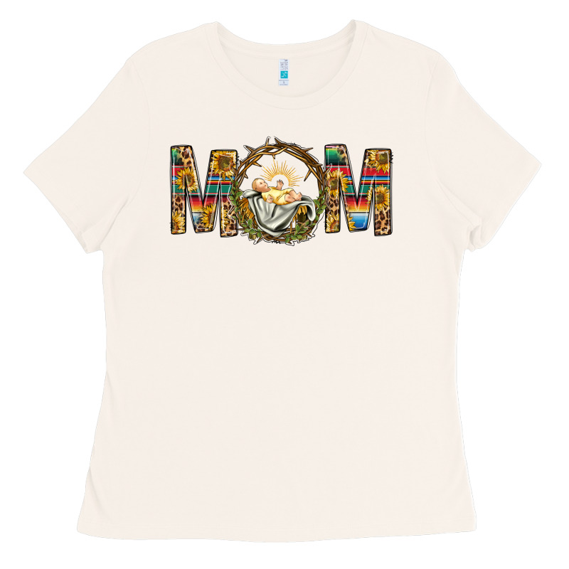 Western Mom With Baby Jesus Ladies Tee by BundleAndBundleShop | Teevron