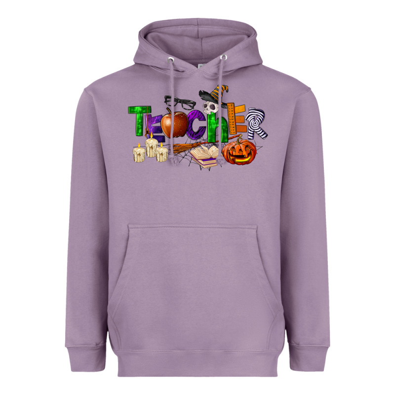 Halloween Teacher Heavyweight Hoodie by LillyAllenDesigns | Teevron
