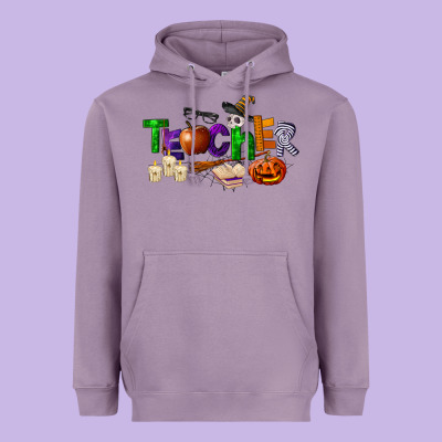 Halloween Teacher Heavyweight Hoodie Designed By Lillyallendesigns