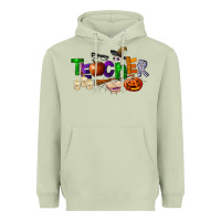 Matcha halloween teacher Heavyweight Hoodie - LillyAllenDesigns