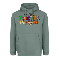 Sage halloween teacher Heavyweight Hoodie - LillyAllenDesigns