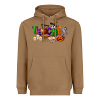 Toasted Coconut halloween teacher Heavyweight Hoodie - LillyAllenDesigns