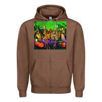 Chestnut halloween mini tumbler Zipper Hoodie - BundleAndBundleShop