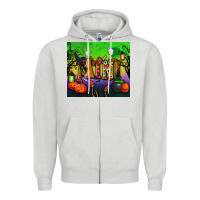 Halloween Mini Tumbler Zipper Hoodie | Teevron