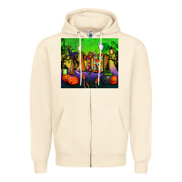 Sandshell halloween mini tumbler Zipper Hoodie - BundleAndBundleShop