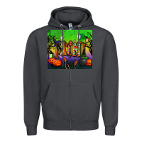 Smoke halloween mini tumbler Zipper Hoodie - BundleAndBundleShop