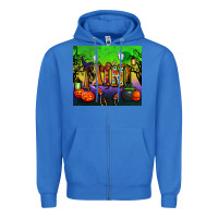 True Royal halloween mini tumbler Zipper Hoodie - BundleAndBundleShop