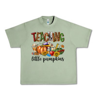 Oil Green Teaching Little Pumpkins Urban Heavy Tee - texasbilliewilder