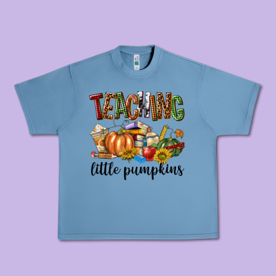 Teaching Little Pumpkins Urban Heavy Tee Designed By Texasbilliewilder
