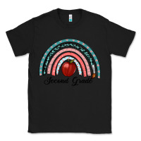 Black second grade rainbow Classic Tee - RanaPortraitStore